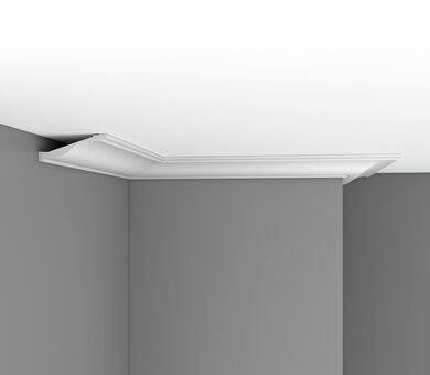 Плинтус потолочный гладкий 96331 Decomaster
