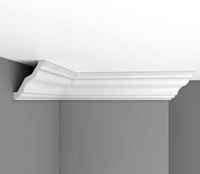 Плинтус потолочный гладкий 96625F Decomaster