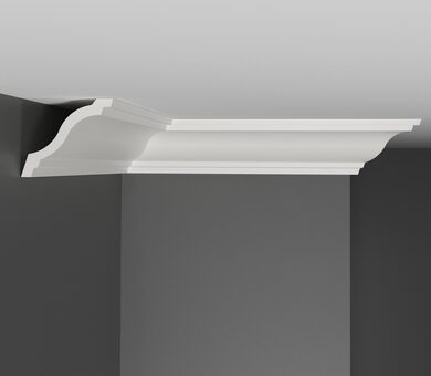 Плинтус потолочный гладкий DECOMASTER A205