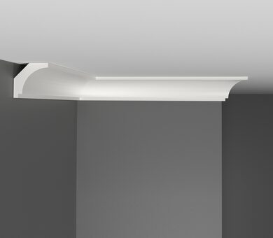 Плинтус потолочный гладкий DECOMASTER D115ДМ