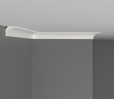 Плинтус потолочный гладкий DECOMASTER D133ДМ