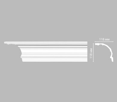 Плинтус потолочный с рисунком Decomaster DP-50