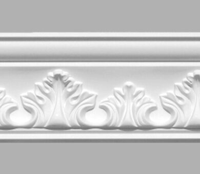 Плинтус потолочный с рисунком 95015 Decomaster