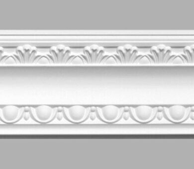 Плинтус потолочный с рисунком 95016 Decomaster
