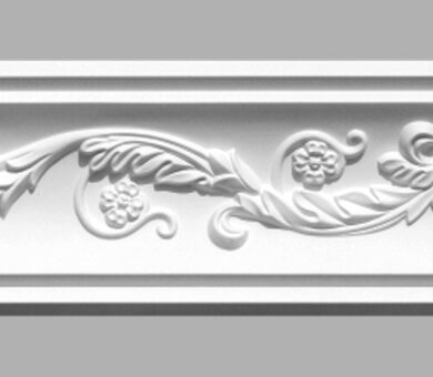  Плинтус потолочный с рисунком 95020 Decomaster