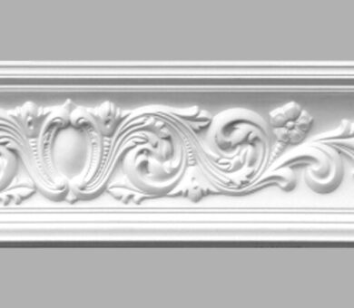 Плинтус потолочный с рисунком 95022 Decomaster