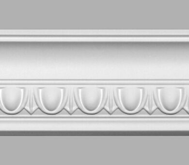 Плинтус потолочный с рисунком 95023 Decomaster