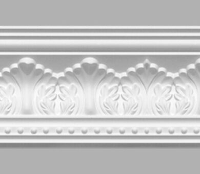 Плинтус потолочный с рисунком 95025 Decomaster