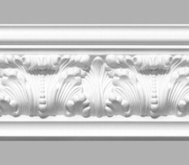 Плинтус потолочный с рисунком 95027 Decomaster