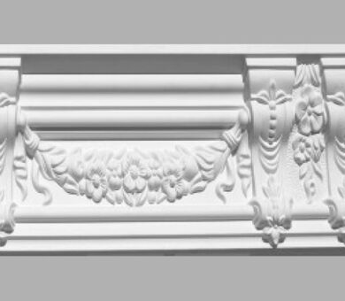 Плинтус потолочный с рисунком 95092 Decomaster