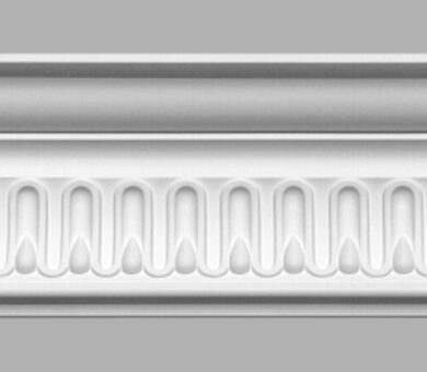 Плинтус потолочный с рисунком 95093 Decomaster