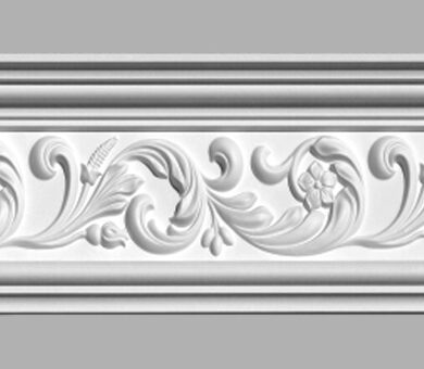 Плинтус потолочный с рисунком 95094 Decomaster