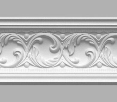 Плинтус потолочный с рисунком 95103 Decomaster