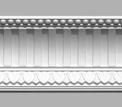 Плинтус потолочный с рисунком 95105 Decomaster