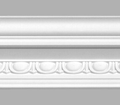 Плинтус потолочный с рисунком 95106 Decomaster