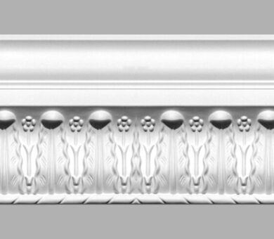 Плинтус потолочный с рисунком 95139 Decomaster
