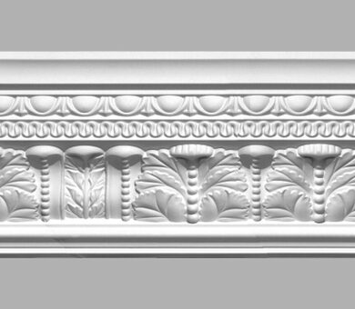 Плинтус потолочный с рисунком 95141 Decomaster