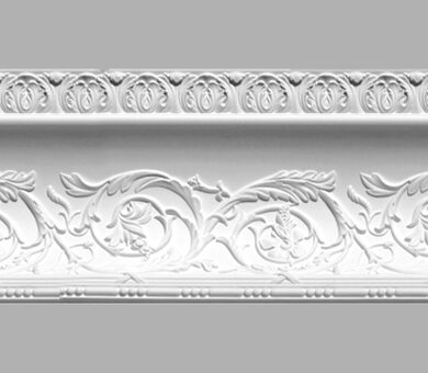 Плинтус потолочный с рисунком 95145 Decomaster