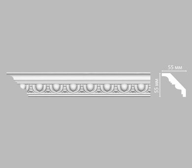 Плинтус потолочный с рисунком 95613 Decomaster