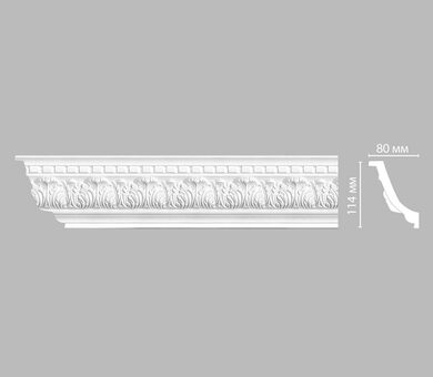 Плинтус потолочный с рисунком 95647 Decomaster