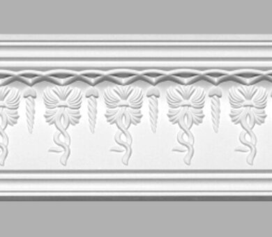 Плинтус потолочный с рисунком 95698 Decomaster