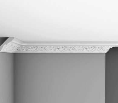 Плинтус потолочный с рисунком 95775A Decomaster