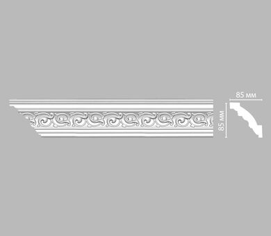 Плинтус потолочный с рисунком 95777 Decomaster