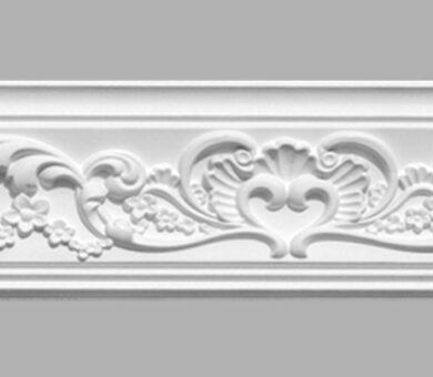 Плинтус потолочный с рисунком 95786 Decomaster
