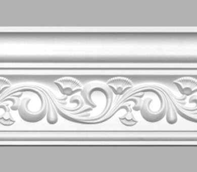 Плинтус потолочный с рисунком 95831 Decomaster