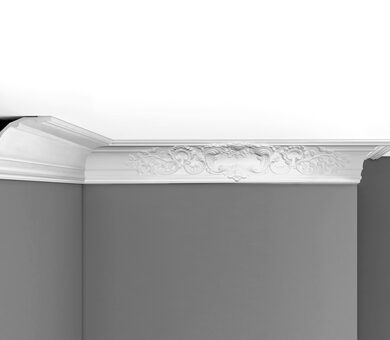 Плинтус потолочный с рисунком Decomaster DP-41A