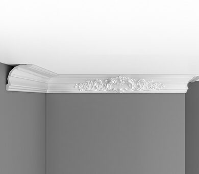 Плинтус потолочный с рисунком Decomaster DP-51A