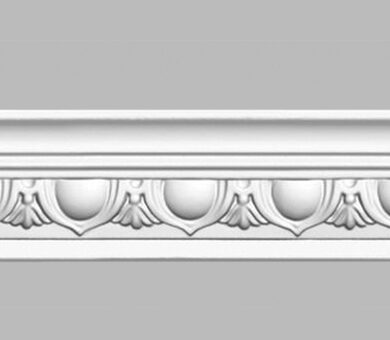 Плинтус потолочный с рисунком DT-13A Decomaster