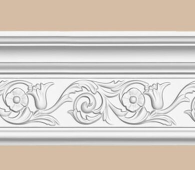 Плинтус потолочный с рисунком DT-303 Decomaster