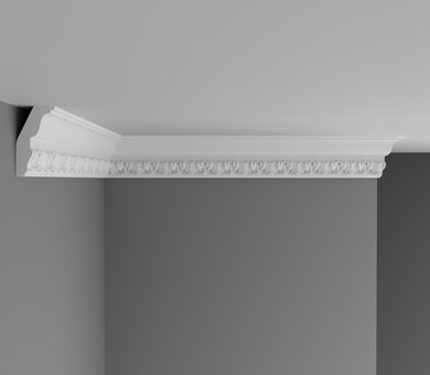 Плинтус потолочный с рисунком DT-33 Decomaster