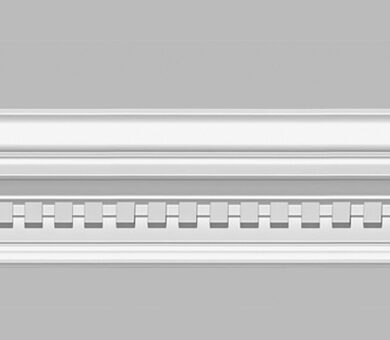 Плинтус потолочный с рисунком DT-5A Decomaster