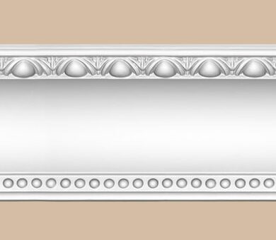 Плинтус потолочный с рисунком DT-88107F Decomaster