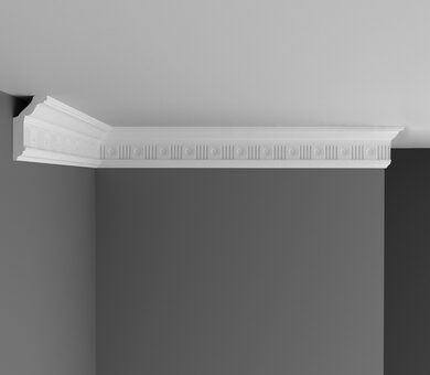 Плинтус потолочный с рисунком DT-88151A Decomaster