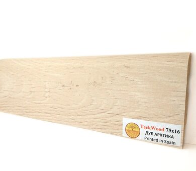 Плинтус Teckwood Цветной Дуб Арктика
