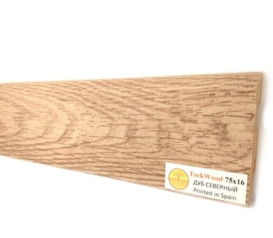 Плинтус Teckwood Цветной Дуб Северный