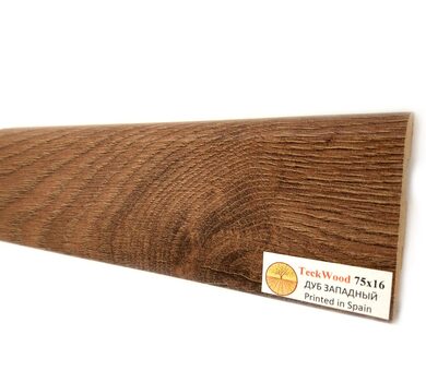 Плинтус Teckwood Цветной Дуб Западный