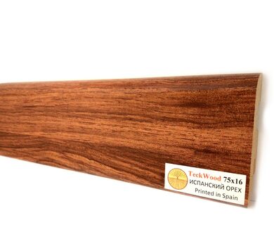 Плинтус Teckwood Цветной Испанский Орех