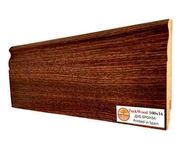 Плинтус Teckwood Цветной Дуб Бронза