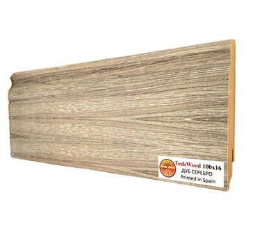 Плинтус Teckwood Цветной Дуб Серебро