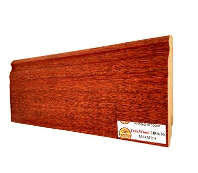 Плинтус Teckwood Цветной Махагон 