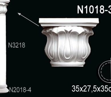Капитель полуколонны Перфект N1018-3