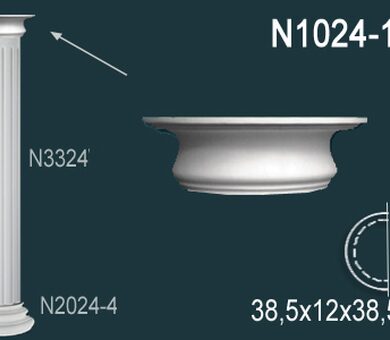 Капитель полуколонны Перфект N1024-1