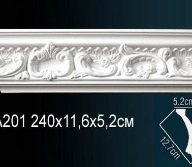 Потолочный плинтус Перфект AA201F