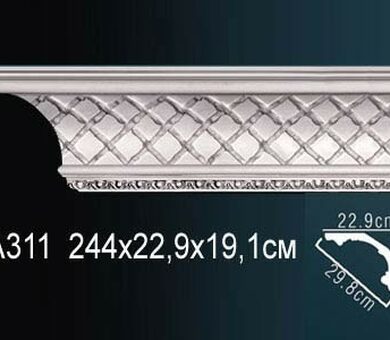 Потолочный плинтус Перфект AA311