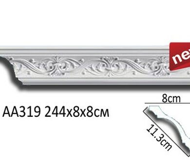 Потолочный плинтус Перфект AA319