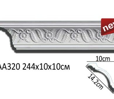 Потолочный плинтус Перфект AA320
